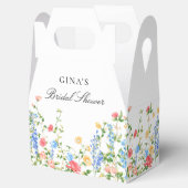 Waterverf Meadow Wildflower Boho Vrijgezellenfeest Bedankdoosjes (Geopend)