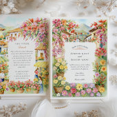 Waterverf Medellín Colombia Huwelijk Kaart