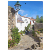 Waterverf mediterraan dorp klembord (Achterkant)