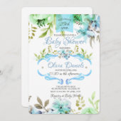 Waterverf Medley Uitnodiging (Voorkant / Achterkant)