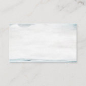 Waterverf Meeuwen Strand Register Informatiekaartje (Achterkant)