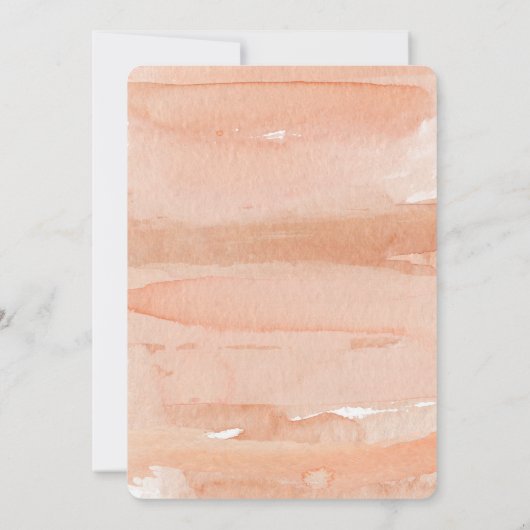 Waterverf meisje onder het Zee 2e verjaardag Kaart (Achterkant)