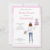 Waterverf meisjes Vrijgezellenfeest Kaart (Voorkant)