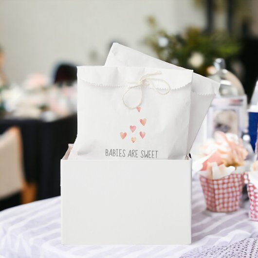 Waterverf Meisjes zijn lekker Bedankzakje