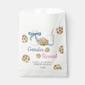 Waterverf Melk & Cookies Geslacht Onthullen Bedankzakje (Voorkant)