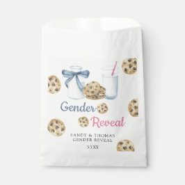 Waterverf Melk & Cookies Geslacht Onthullen Bedankzakje