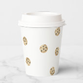 Waterverf Melk & Cookies Geslacht Onthullen Papieren Bekers (Achterkant)