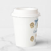 Waterverf Melk & Cookies Geslacht Onthullen Papieren Bekers (Rechts)