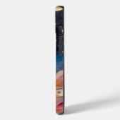 Waterverf Melkweg en planeten Case-Mate iPhone Case (Achterkant / Links)