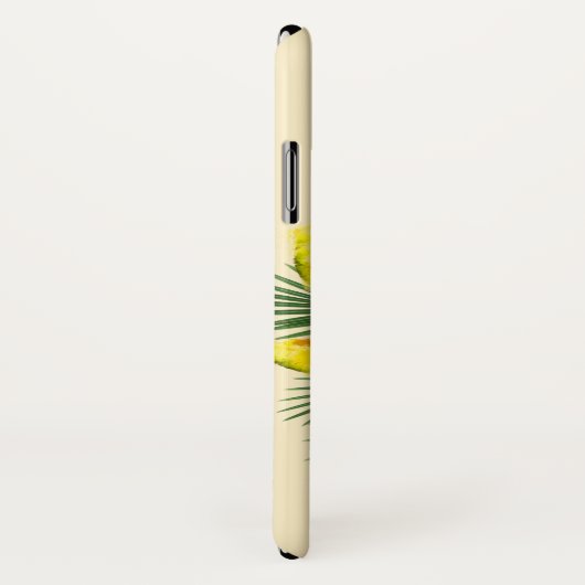 Waterverf Melon Tropical Leaves Wreatmonogram Case-Mate iPhone Case (Achterkant / rechts)