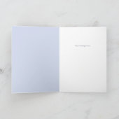 Waterverf Menorah Folded Hanukkah Card Feestdagen Kaart (Binnen)