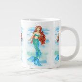 Waterverf Mermaid Grote Koffiekop (Rechts)