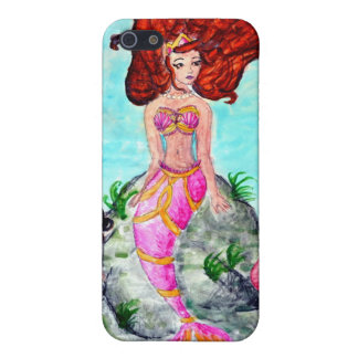 Waterverf Mermaid Hoesje iPhone 5 Hoesje