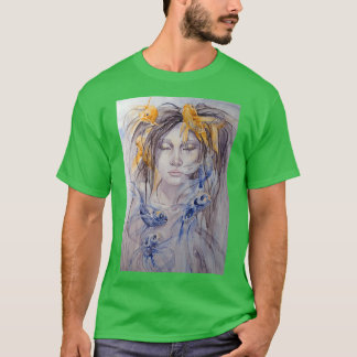 Waterverf Mermaid T-shirt