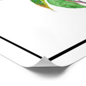 Waterverf Mestvogels op Dogwood Art Poster (Hoek)