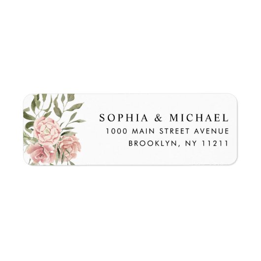 Waterverf met botanische groen etiket (Voorkant)