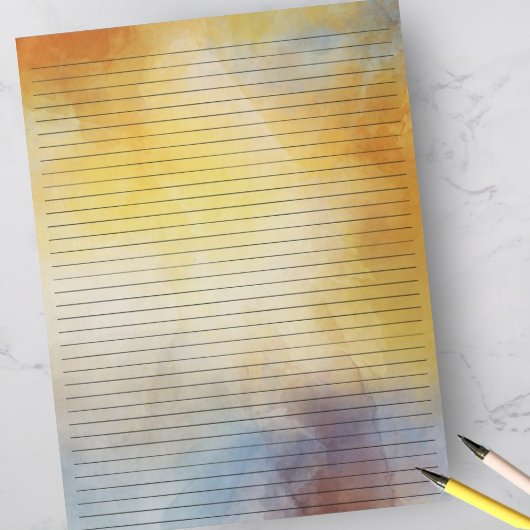 Waterverf met briefformaat 8,5 x 11 inch volgens c notitieblok