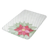 Waterverf met de hand geschilderd voor Kerstmis Po Badmat (Gekanteld)