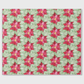 Waterverf met de hand geschilderd voor Kerstmis Po Cadeaupapier (Vlak)