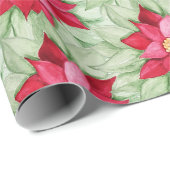 Waterverf met de hand geschilderd voor Kerstmis Po Cadeaupapier (Rol Hoek)