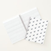 Waterverf met de hand getrokken konijn notitieboek (Binnen)