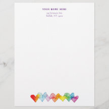 Waterverf met de hand getrokken Transparant hart k