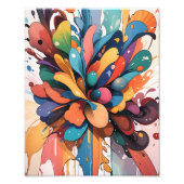 Waterverf met drijvend foto afdruk (Voorkant)