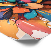 Waterverf met drijvend poster (Hoek)