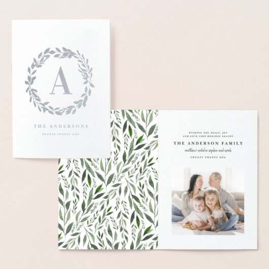 Waterverf met één fotomonogram folie kaarten (Display)