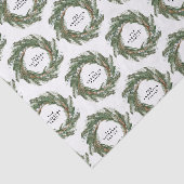 Waterverf met elegante winter op maat tissuepapier (Detail)