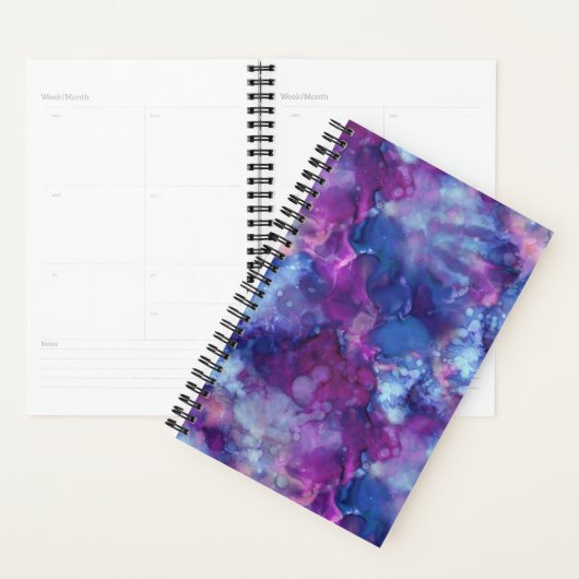 waterverf met fantasie - diepe ruimtesfeer : planner (Display)