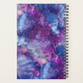 waterverf met fantasie - diepe ruimtesfeer : planner (Achterkant)