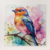 waterverf met fruitboom legpuzzel (Verticaal)