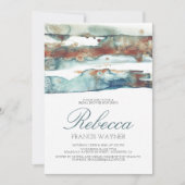 Waterverf met gemiddelde doorsnede kaart (Voorkant)