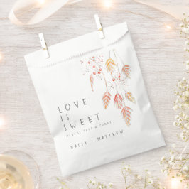 Waterverf met grasbessen bedankzakje