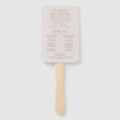 Waterverf met grasbessen handwaaier (Achterkant)