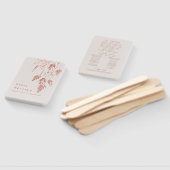 Waterverf met grasbessen handwaaier (Niet-gemonteerd)