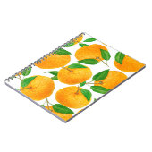 Waterverf met hand getekend naadloos patroon met h notitieboek (Linkerzijde)