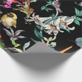 Waterverf met hand getekend naadloos patroon met t cadeaupapier (Hoek)