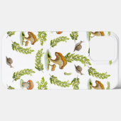 Waterverf met handgetekende paddenstoel Case-Mate iPhone case (Achterkant (horizontaal))