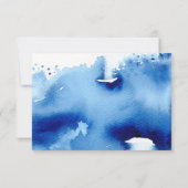 WATERVERF met handschrift Kaart (Achterkant)