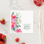 Waterverf met heldere roze kleur - Aangepast Vrijg Servet (Insitu)