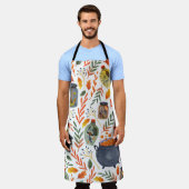 Waterverf met herfstgebladerte. schort (Gedragen)