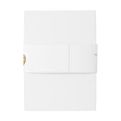 Waterverf met het thema Baby shower Uitnodigingen Wikkel (Achterkant Voorbeeld)