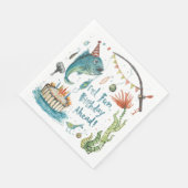 waterverf met het thema Verjaardag van de Gevist g Servet (Hoek)