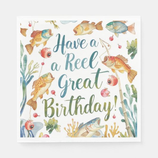 waterverf met het thema Verjaardag van de Gevist g Servet (Voorkant)