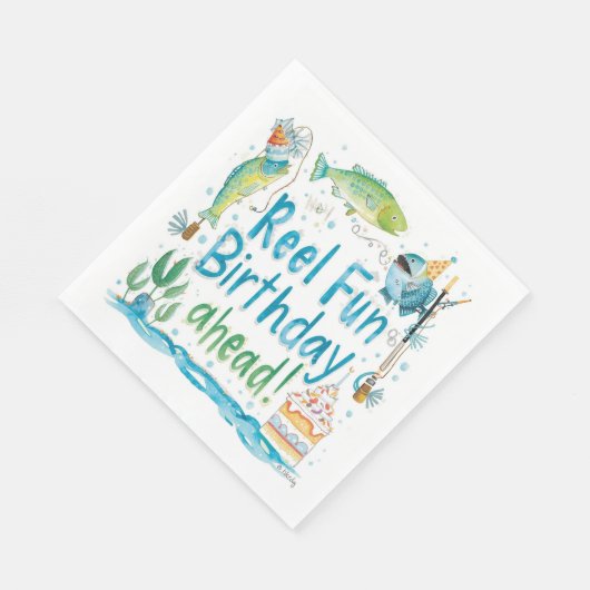 waterverf met het thema Verjaardag van de Gevist g Servet (Hoek)