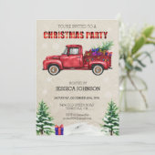 Waterverf met kerstfeest kaart (Staand voorkant)