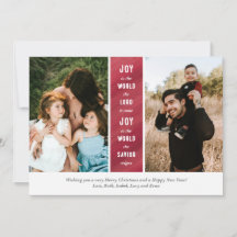 Waterverf met kerstfeestkaart