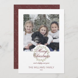 waterverf met kerstkaart